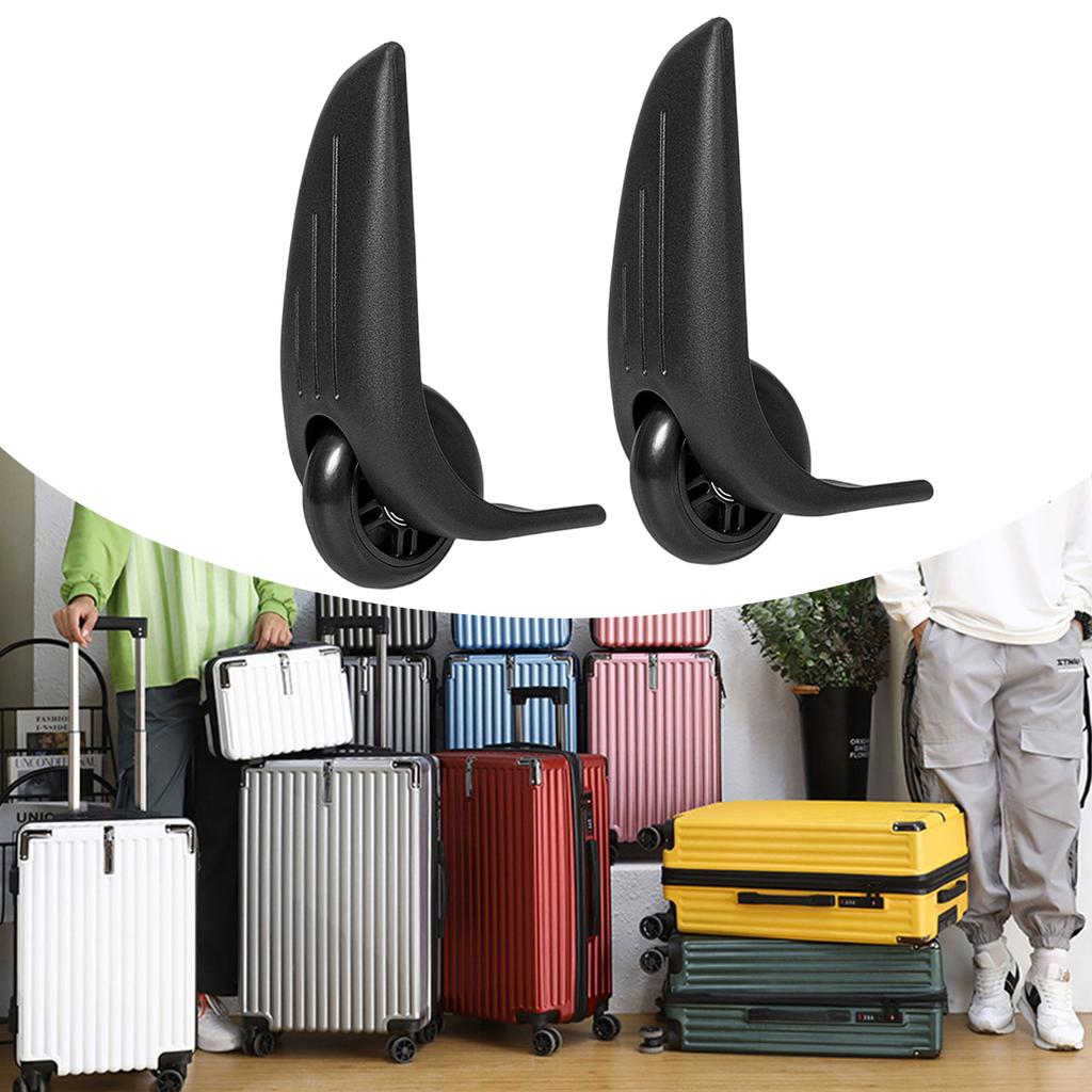 1 пара Гладкие Запасные Колеса Колеса для Багажа Замена Роликов Практичные для Чемоданов и Рюкзаков