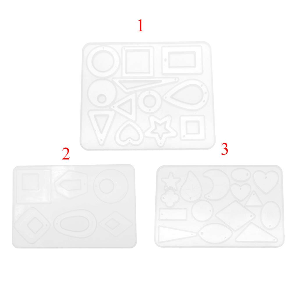 Силиконовые формы с геометрическими кристаллами, формы для изготовления ювелирных изделий, поделки своими руками 11,5x9,5 см