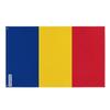 Drapeau - Roumanie - 60 X 90 Cm - Polyester - Recto/verso - Œillets En Fer