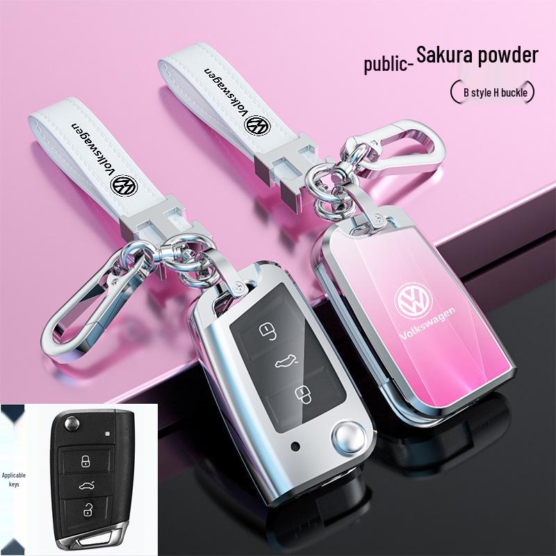 Volkswagen Lavida Key Case for Bora, New Sagitar, Lamando, T-Roc, Polo, Tiguan L - Protective Shell