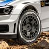 4pcs 60*22mm Wheel Rim & Tire Set for 1/14 MJX Hyper Go 14301 14302 14303 14304 RC Rally Off-Road Buggy Upgrade Accessories