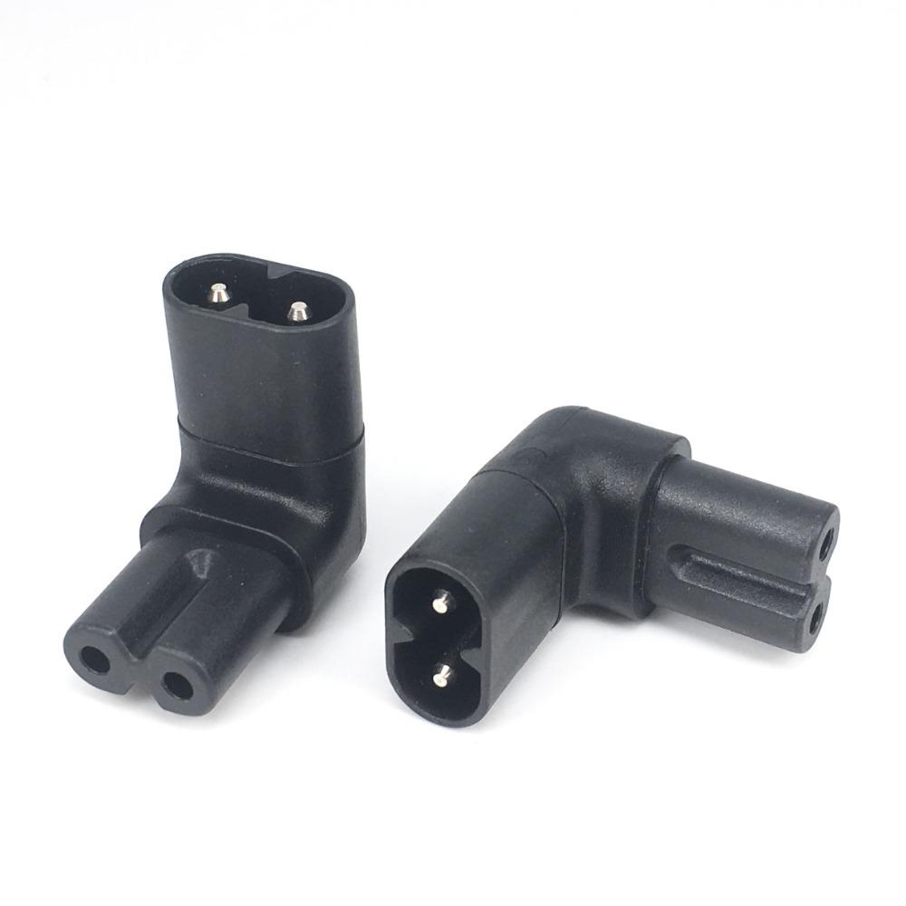 C8 Male Female To Male C7 Female To C8 Male AC Power Converter Conversion Plug AC Power Adapter