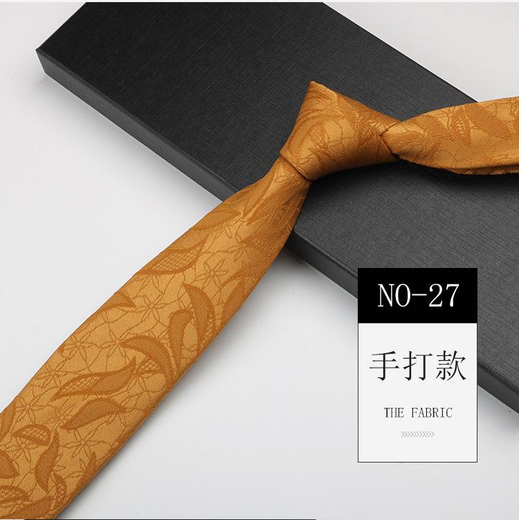 Деловой галстук мужской ручной работы, свадебный для жениха, для работы, банкетный, высококлассный узор, 8 см длиной