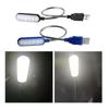 LED Mini Book Light Portable USB Reading Light Table Lamp Flexible 6leds USB Lamp for Power Bank Laptop Notebook PC Computer