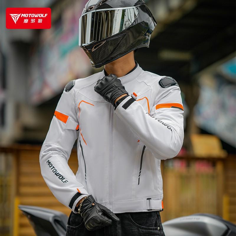 Motorcycle Riding Jacket Winter Windproof Warm Off-road Gear With CE Armor Men