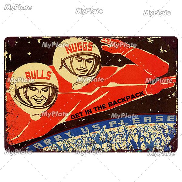 Винтажная русская металлическая табличка, жестяная табличка CCCP, пластина, Настенный декор для бара, клуба, человека, пещера, космическая гонка, плакат