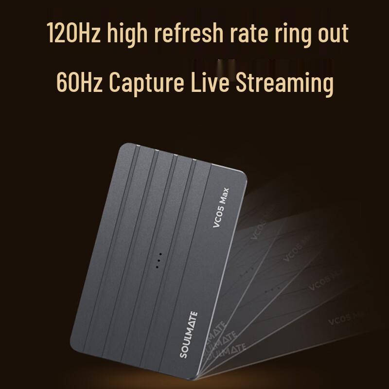 SOULMATE LiveBox S-VC05 Max 4K60Hz HDMI Video Capture Card
