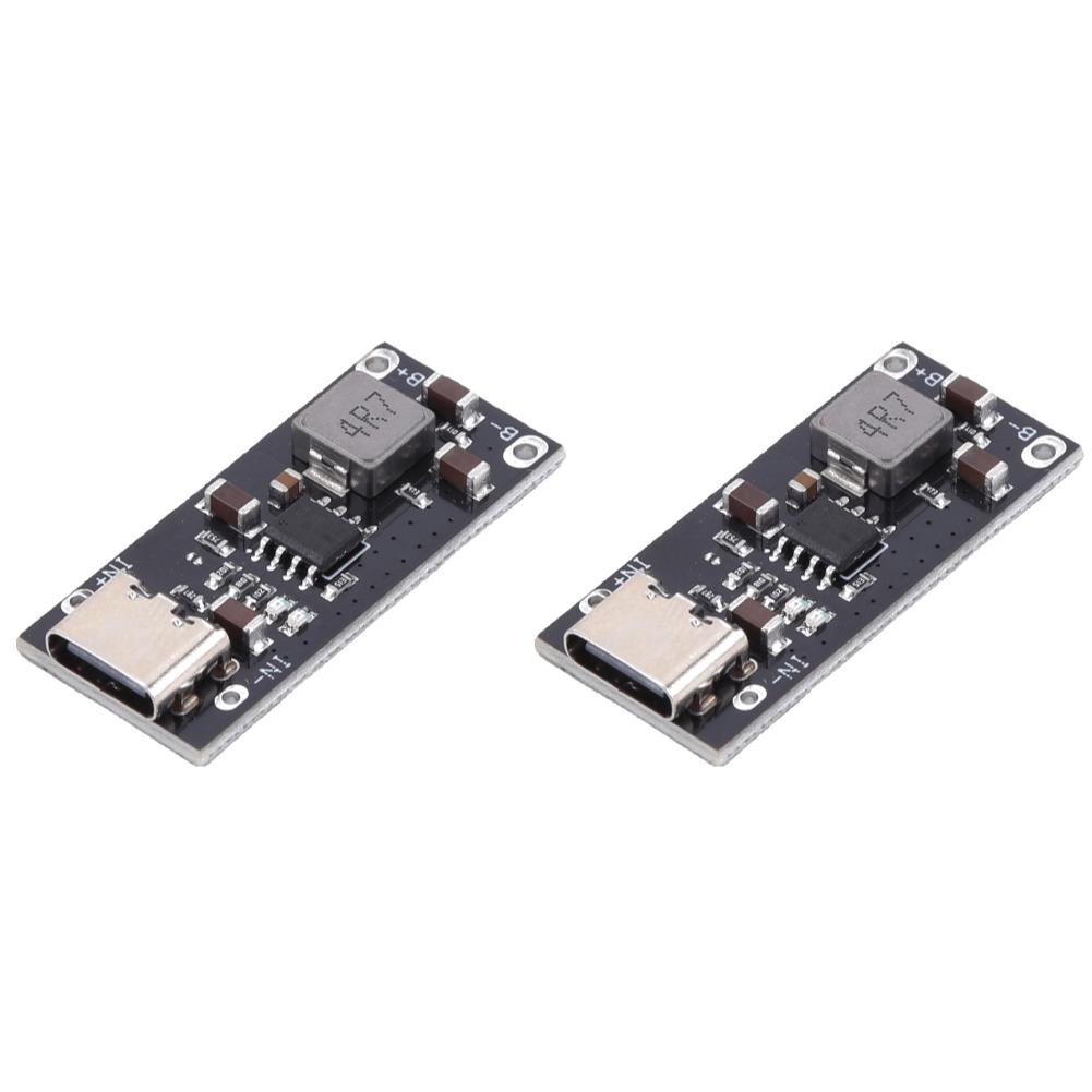 1-10PCS Type C USB Input High Current 3A Polymer Ternary Lithium Battery Quick Fast Charging Board IP2312 CC/CV Mode 5V To 4.2V