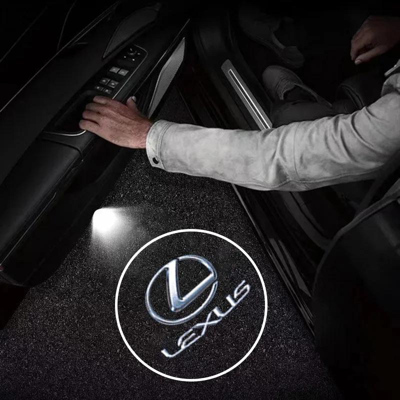 MES5 For Lexus F SPORT ES RX NX LS UX LM LX GX LC RZ IS CT Car Door LED HD Welcome Courtesy Shadow Projector Lamp Logo Light