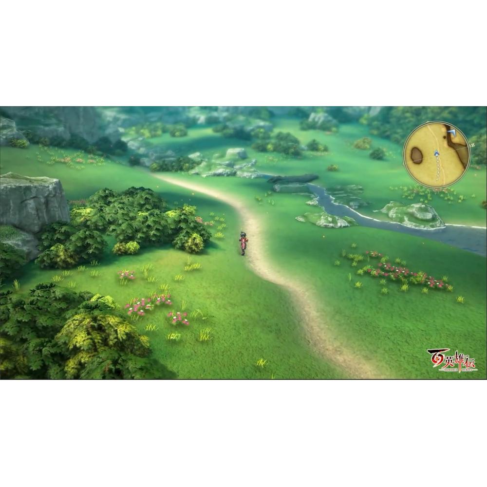 Hundred Heroes -Switch [Bonus] Reversible Jacket Included & [Initial Bonus] Character Pins Set (3 Pieces, 1 Set) Included