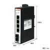 Dia Trend Industrial Ethernet Switching Hub Gigabit Type Multimode DEH-GTX4SM1