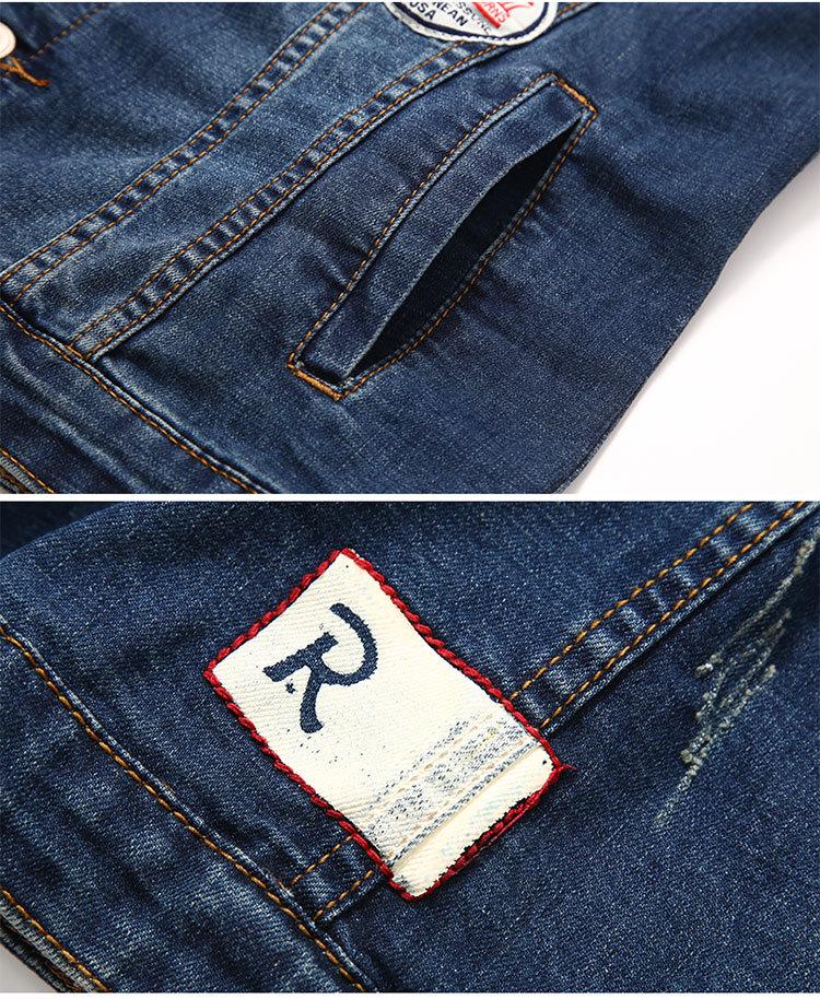 Унисекс Джинсовая Куртка с Вышивкой - Весна/Осень, Свободный Крой, Большой Размер, Модный Стиль для Пары и Студента