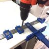 Detachable Hole Punch Jig Tool Drill Guide Sleeve for Cabinet Hardware Wood Drilling