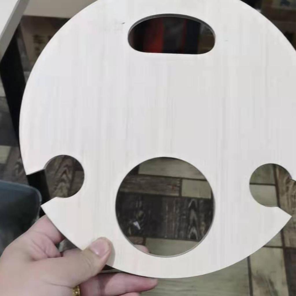 Уличный Портативный Складной Винный Столик Сад Газон Пикник Деревянная Винная Подставка Круглый Стол