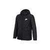 Sportswear Windproof Hooded Cotton Jacket Men Outerwear Black 861789-010