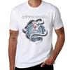 Cool White Snake 80s Gift Design Tshirt Active Sports Short Sleeve Cotton Shirt