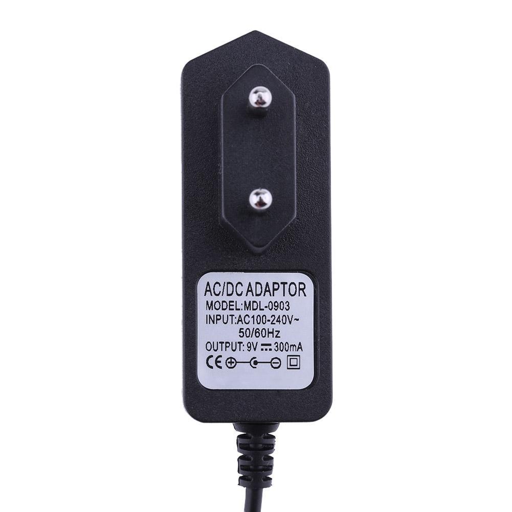 Горячий преобразователь-адаптер, сектор 9 В, 300 мА переменного тока в постоянный ток, 5,5*2,5 мм, центр отрицательный