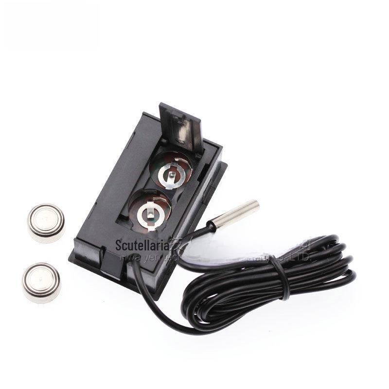 Digital Display Thermometer with Waterproof Probe for Aquariums and Refrigerators FY-10