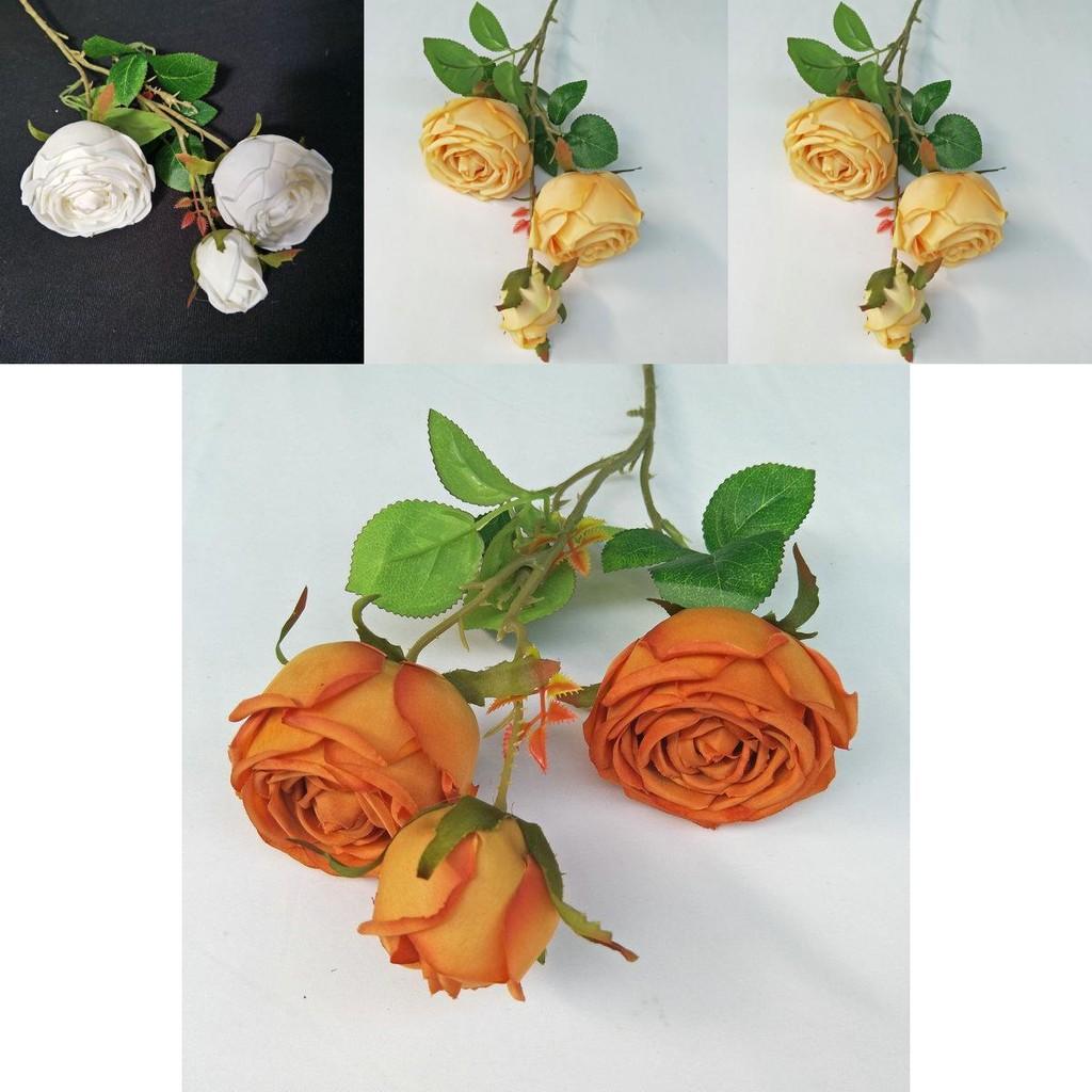Elegant Artificial Silk Rose Bouquet For Home And Event Decoration