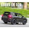 Масштаб 1/32 LEXUS LX570 внедорожник литой внедорожный литой металлический модель прекрасная коллекция моделей компьютер настольные украшения детский подарок на день рождения