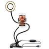 Black Led Selfie Desk Support Stand for Smartphone