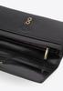 Wittchen Women's Leather Wallet With Coat Of Arms Horizontal Black Natural Leather