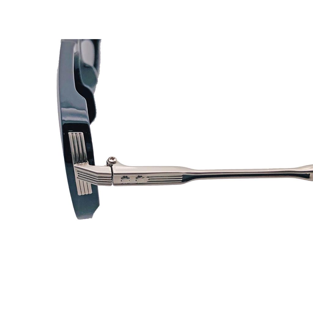 RSINC Unisex Designer Sunglasses UVProtection Vintage Square Black Grey KH-2304 B0DKJMW56J