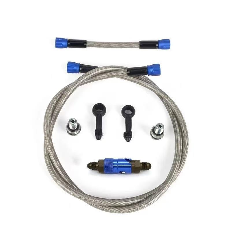 Motorcycle Brake Hose AN3 Aluminum Alloy Braided Brake Line for ATV Pit Dirt Street Racing Bike