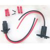 50A Trolling Motor Plug Socket with 8 AWG Wire For 2 Wire 12V 24V Boat Marine