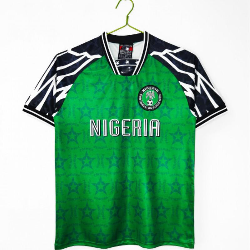 Retro National Team Football Jerseys Spain Brazil Turkey Nigeria Short Sleeve Sports Men Women