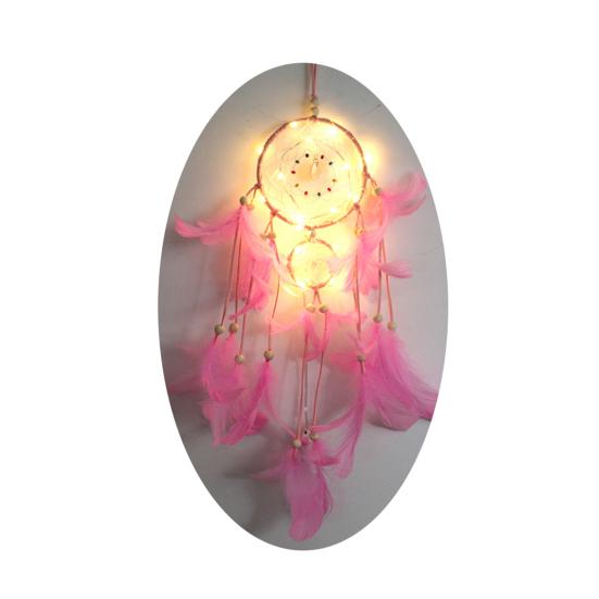 Ловец снов из перьев, довольно красочный подвесной декор, Ловец снов ручной работы для дома, спальни, подарок