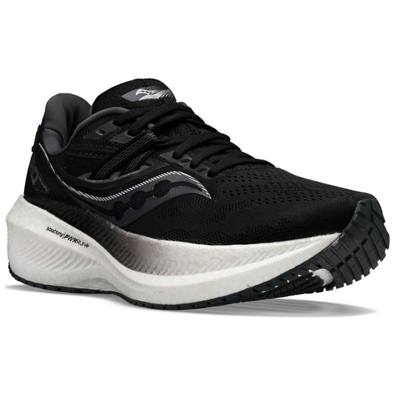 SAUCONY Women's Triumph 20 Wide 'Black White' Saucony S20759-10