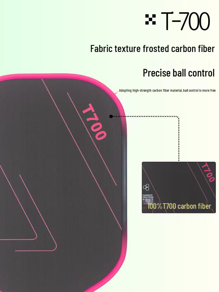Набор ракеток для пиклбола из матового углеродного волокна T700 с узором под ткань