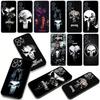 The Marvel Punisher Skull Case for Motorola Moto G54 G05 G24 G55 G75 G9 G85 G15 G57 G86 Power Edge 50 30 Ultra Fusion neo Pro