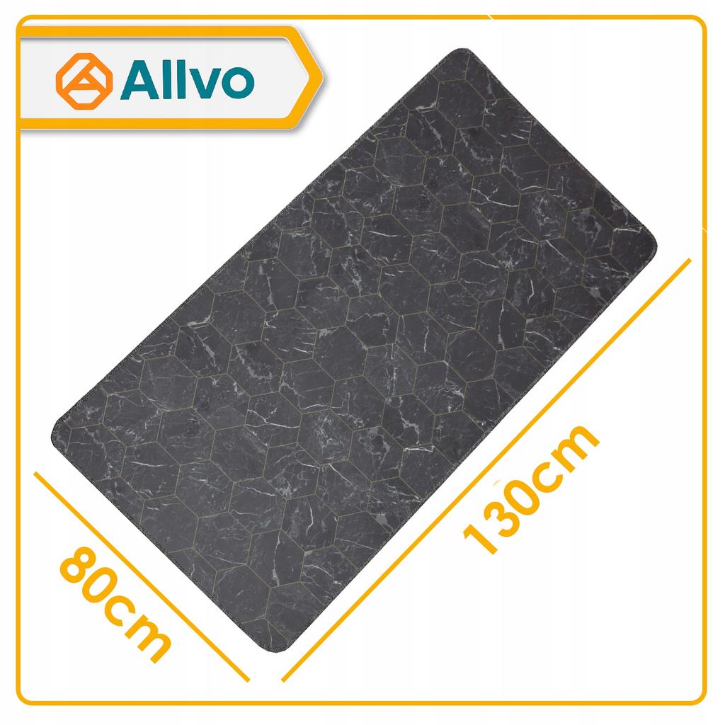 [5] Carpet for Home Kitchen PVC Kitchen Runner 80x130cm Allvo D7624