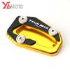 Tech MAX Tmax Motorcycle Side Stand Foot Enlargement Kick Stand Extension Plate For Yamaha TMAX 560 TMAX560