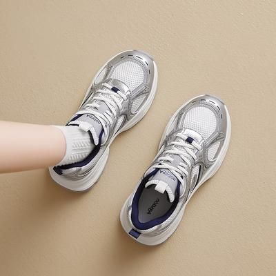 Августин Папины кроссовки Женские 2025 Новые Осенние Кроссовки на платформе Узкие Повседневные Альпинистские Уличные Беговые Кроссовки