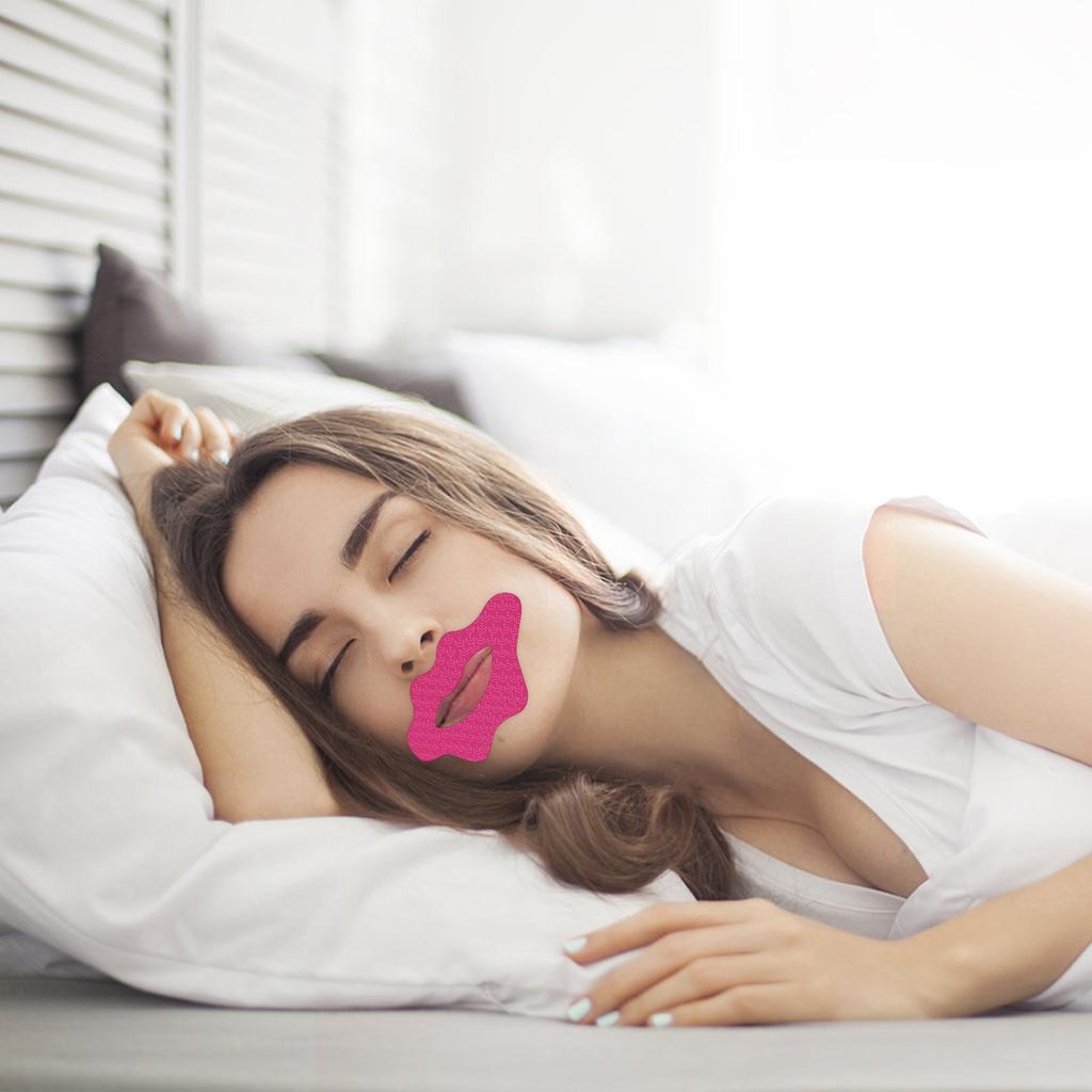 Наклейки от храпа для взрослых Наклейки для коррекции рта Лента