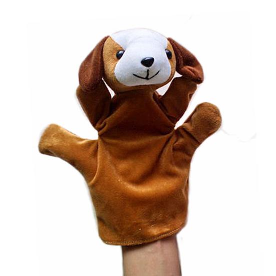 Animal Hand Puppet Super Soft Tear-Resistant Flannel Hand Puppet Storytelling Preschool Role Play Toy for Home
