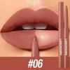 LANGMANNI Sexy Velvet Matte Lip Liner Pen Waterproof Silky Natural Contour Non-Stick Cup Makeup Lipstick Pencil Lasting Cosmetic