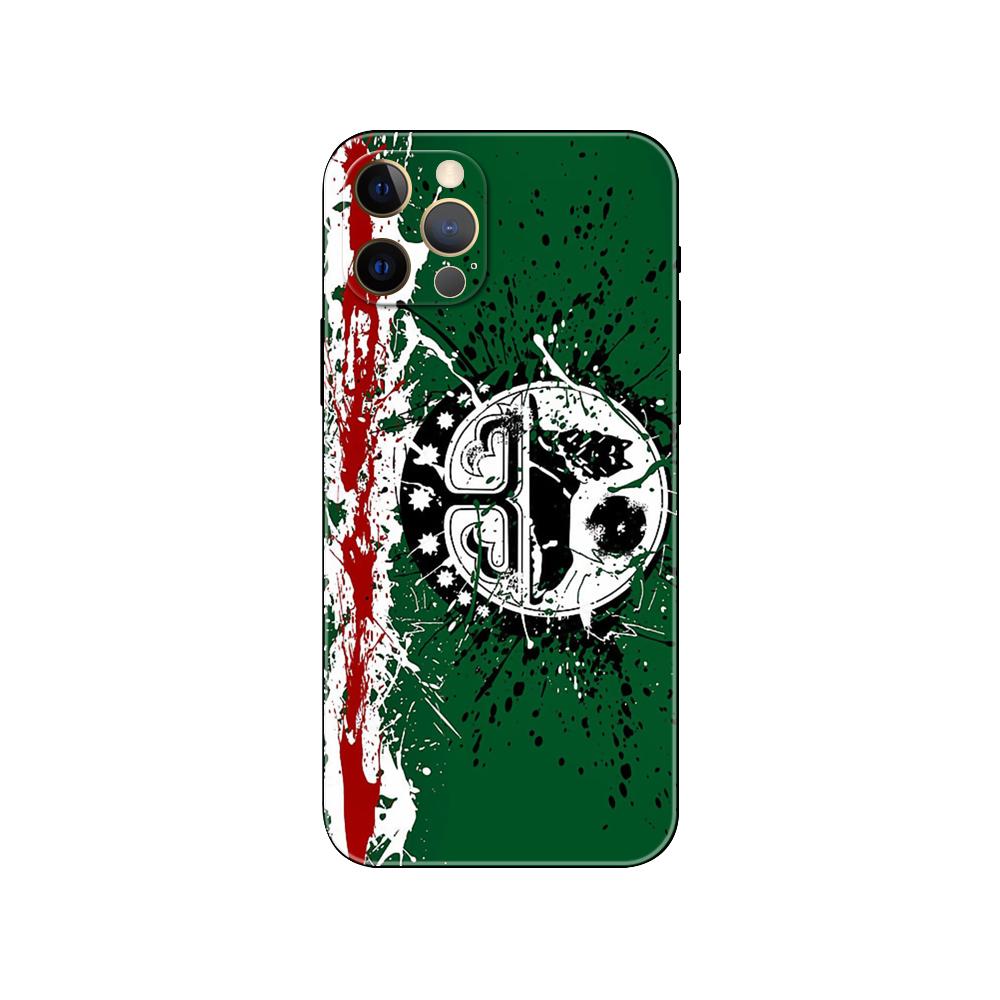 Chechen Coat Of Arms Phone Case for Iphone 5 5s 2020se 6 6s 7 8 Plus X 10 XR XS 11 12 13 Mini Pro MAX Black Tpu Back Cover