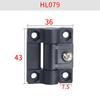 Петли для электрических шкафов Pa Black Amping Hinges Промышленное оборудование Металлические дверные петли для шкафов