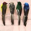 Bird Figurine Realistic Garden Decoration Artwork Artificial Feathered Foam Bird for Courtyard