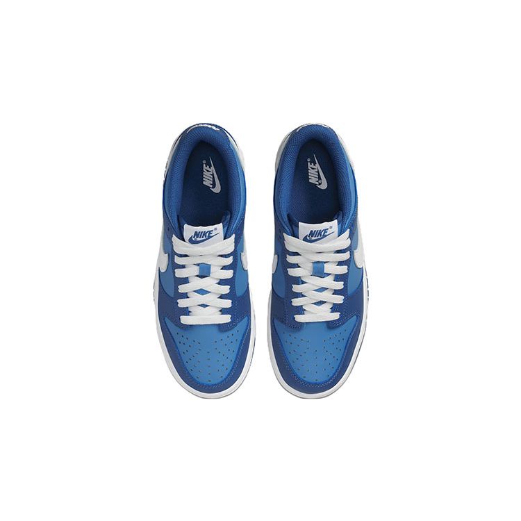 Nike Детские кроссовки Dunk Low GS Dark Marina Blue Dutch-Blue White DH9765-400