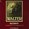 LP Record BRUNO WALTER, NEW YORK PHILHARMONIC - Beethoven: Symphony No. 5 In C Mino 15AC664 CBS SONY 1979 Japan Obi Classical Used