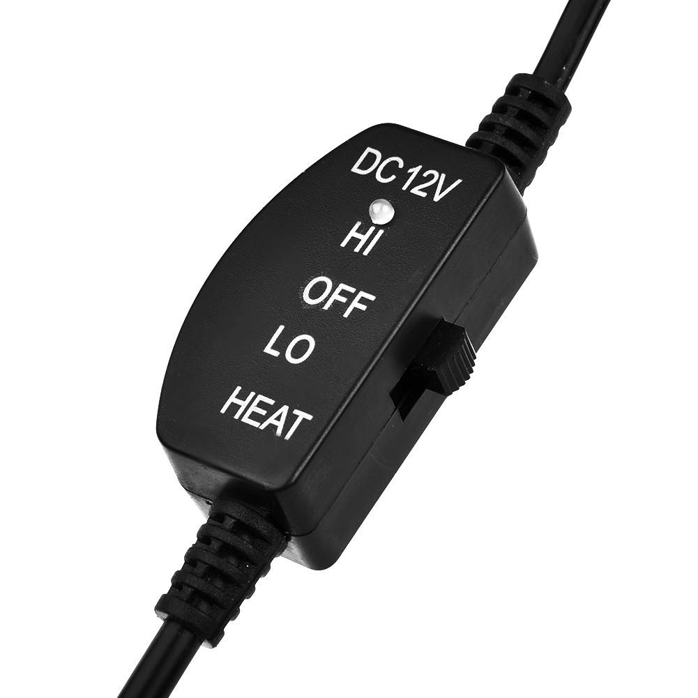 1/2 шт. Универсальная 12 В Накидка с подогревом на автомобильное сиденье 3 уровня регулировки температуры Обогреватель автомобильного сиденья USB Зимняя грелка для автомобильного сиденья