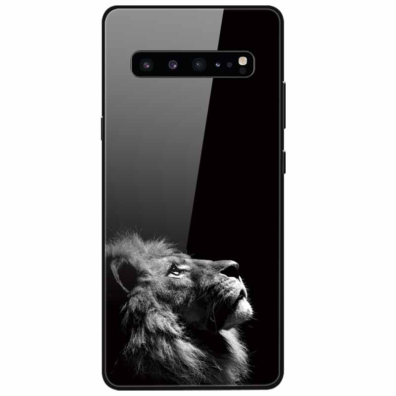 Закаленное Стекло Чехол Для Samsung S10 / S 10 Plus / S10e Обложка Роскошные Жесткие Задние Чехлы для Samsung Galaxy S10Plus S 10e Coque Крутой