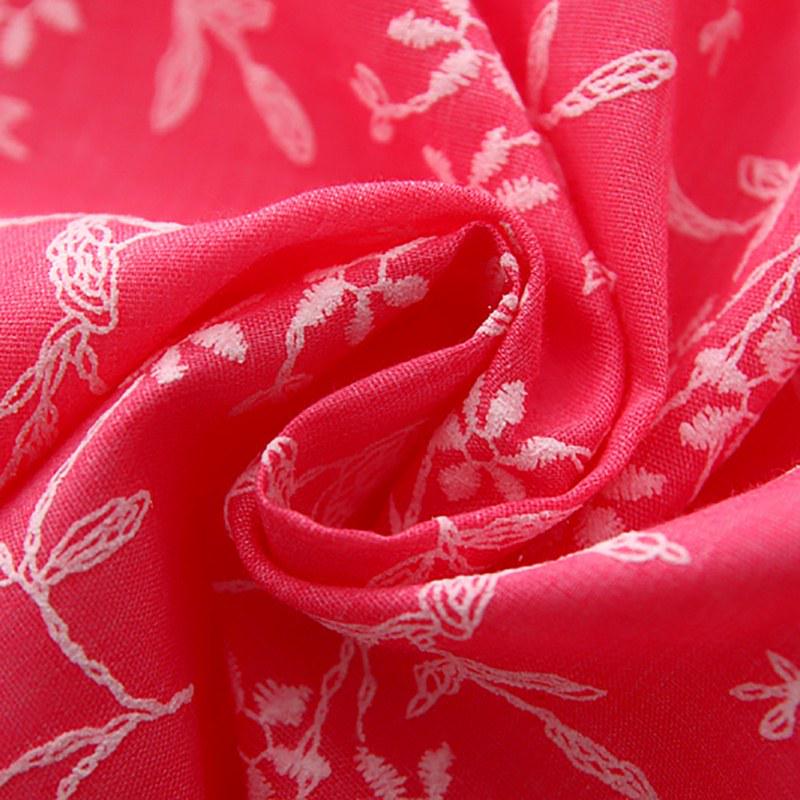 Детское летнее платье из полиэстера и хлопка