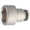 TONE 6NV-55L Long Impact Socket, 19.0mm (3/4") Drive, 55mm Width