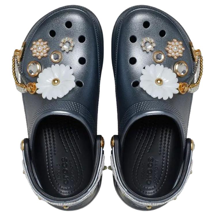 Crocs Ретро Модные Клоги Женская Обувь Синий 211519-001